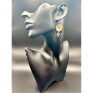 Vintage Bohemian Handpainted Earrings